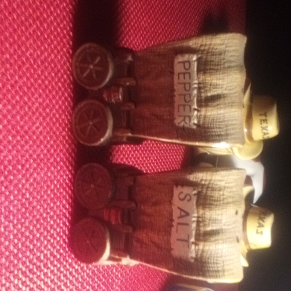 Salt and pepper shakers